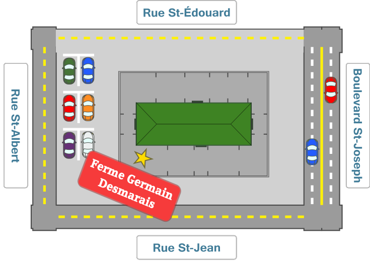 Carte | Marché public de Drummondville